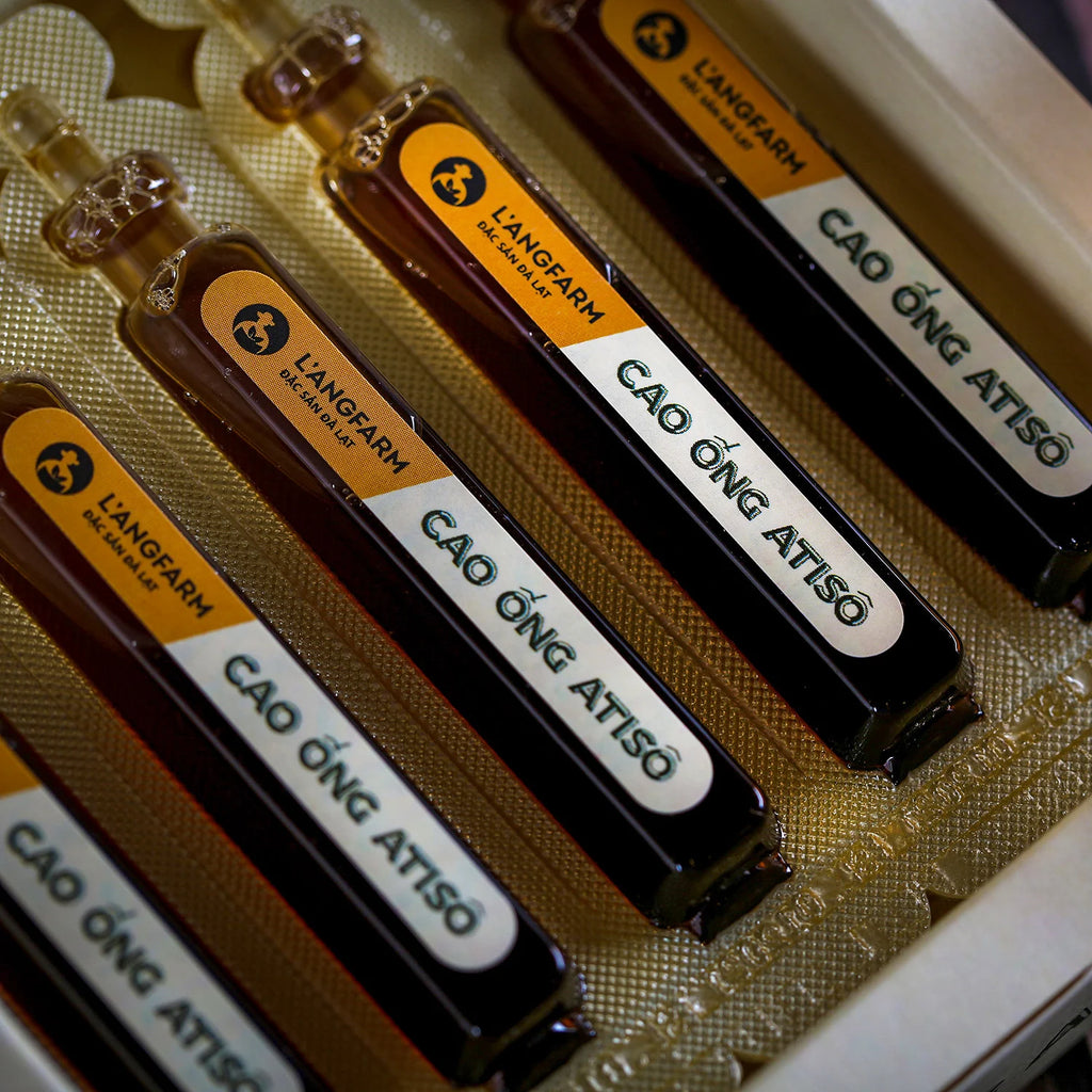 Langfarm-Artichoke Extract Ampoule-Pure Extracted From Artichoke Leaves-Antique Design