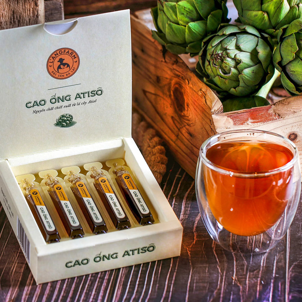 Langfarm-Artichoke Extract Ampoule-Pure Extracted From Artichoke Leaves-Antique Design