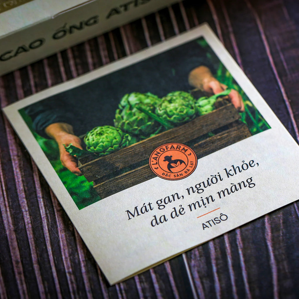 Langfarm-Artichoke Extract Ampoule-Pure Extracted From Artichoke Leaves-Antique Design