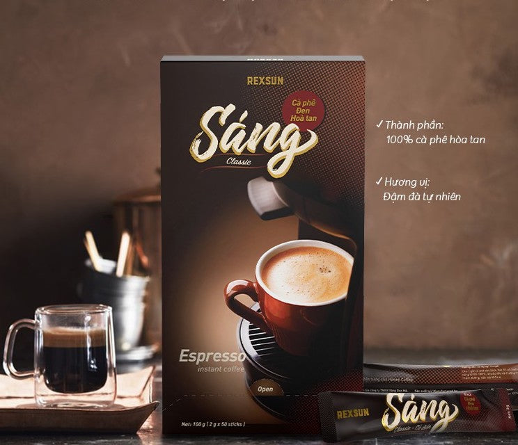 Rexsun Sang Coffee - Instant Coffee Classic & Paper Filter Coffee 100g
