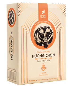 Honee Coffee - Paper Filter Coffe Mediumroast & Light Roast Coffee 60g