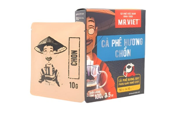 MR. VIET Coffee Vietnamese Ground Drip Coffee Arabica Robusta Box 100g VietsWay