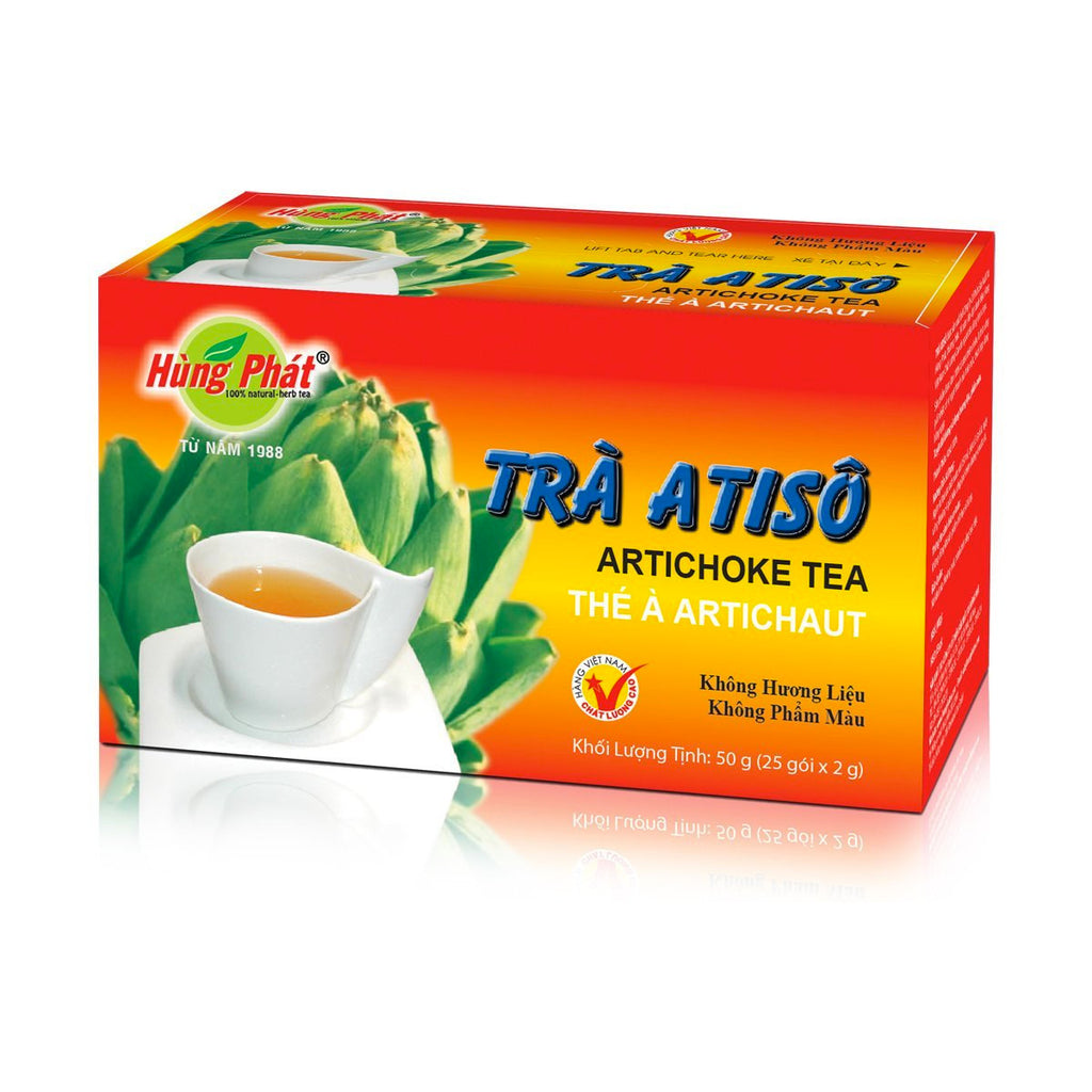 Hung Phat Tea - Artichoke , Pure Turmeric, Corn, Seaweed, Lotus Plumule Flavours