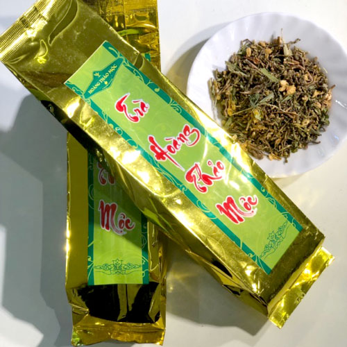 Hoang Thao Moc Tea - Herbal Gynostemma Tea - Supports Insomnia Symptoms - 500g pack