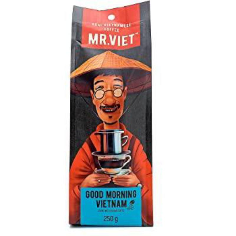 MR. VIET Coffee Vietnamese Coffee Bean Arabica Robusta Flavors 250 500g VietsWay