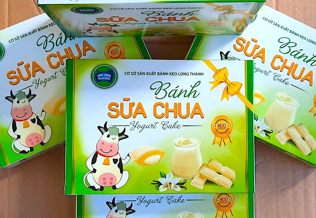 Long Thanh - Yogurt Cake 200g Vietnamese Special Yogurt Cake
