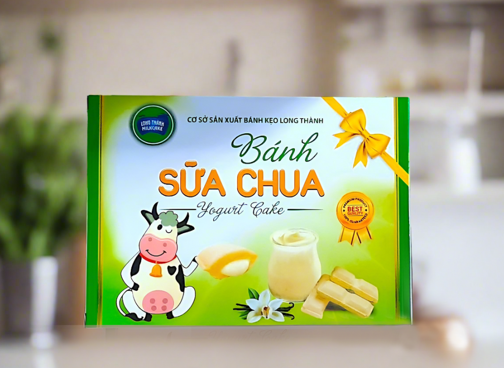 Long Thanh - Yogurt Cake 200g Vietnamese Special Yogurt Cake