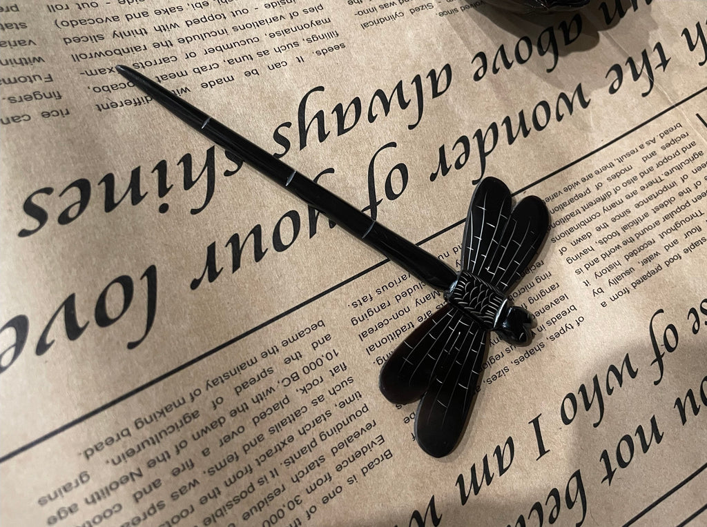 Dragonfly Horn Hair Stick Hairstick Hair Pin Hairpin Hair Accessories Handmade