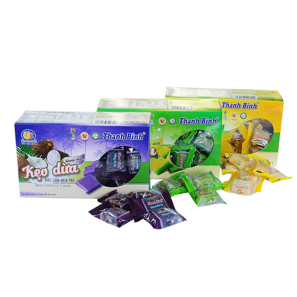 Thanh Binh Vietnamese Coconut Candy & Banana Candy -Vietnam Ben Tre ’s Specialties