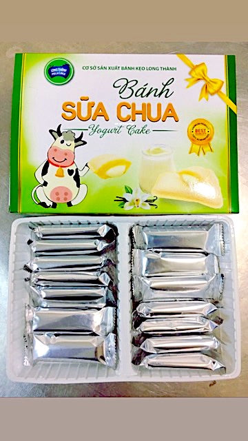 Long Thanh - Yogurt Cake 200g Vietnamese Special Yogurt Cake