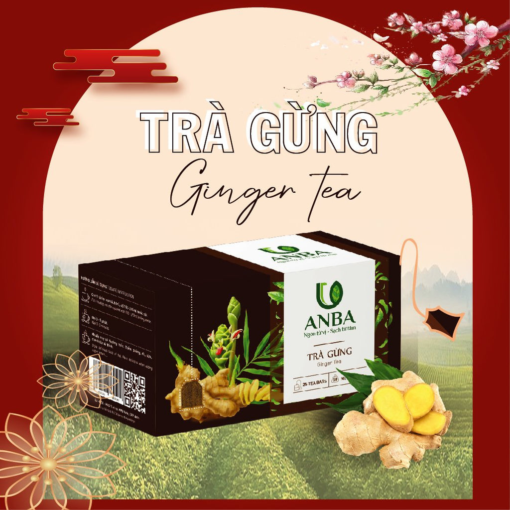 ANBA Tea Bags 25 Count Naturally Caffeine-Free Pure & Handpicked Herbal Infusion With Variety Flavors