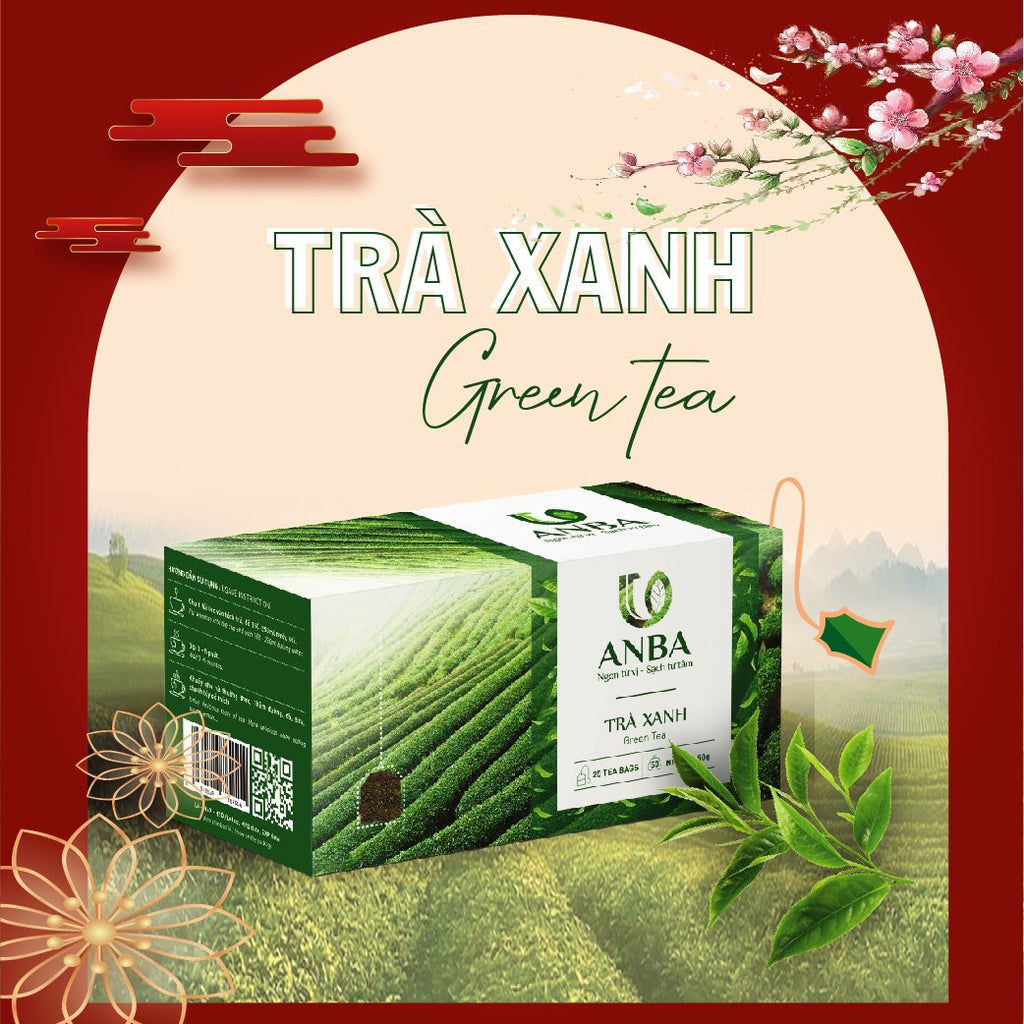 ANBA Tea Bags 25 Count Naturally Caffeine-Free Pure & Handpicked Herbal Infusion With Variety Flavors