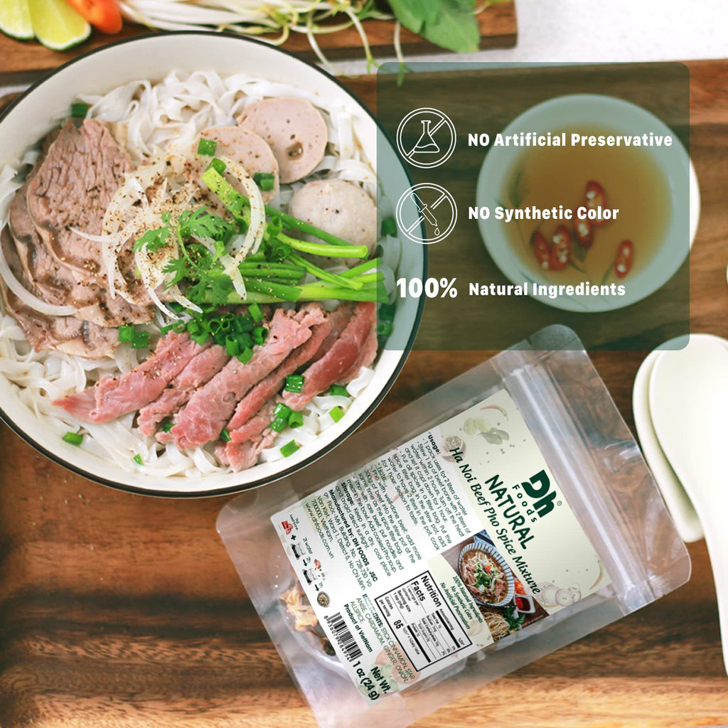 DH Food Dh Foods Bun/ Pho Spice Packet Soup Seasoning | Making Vietnamese Food