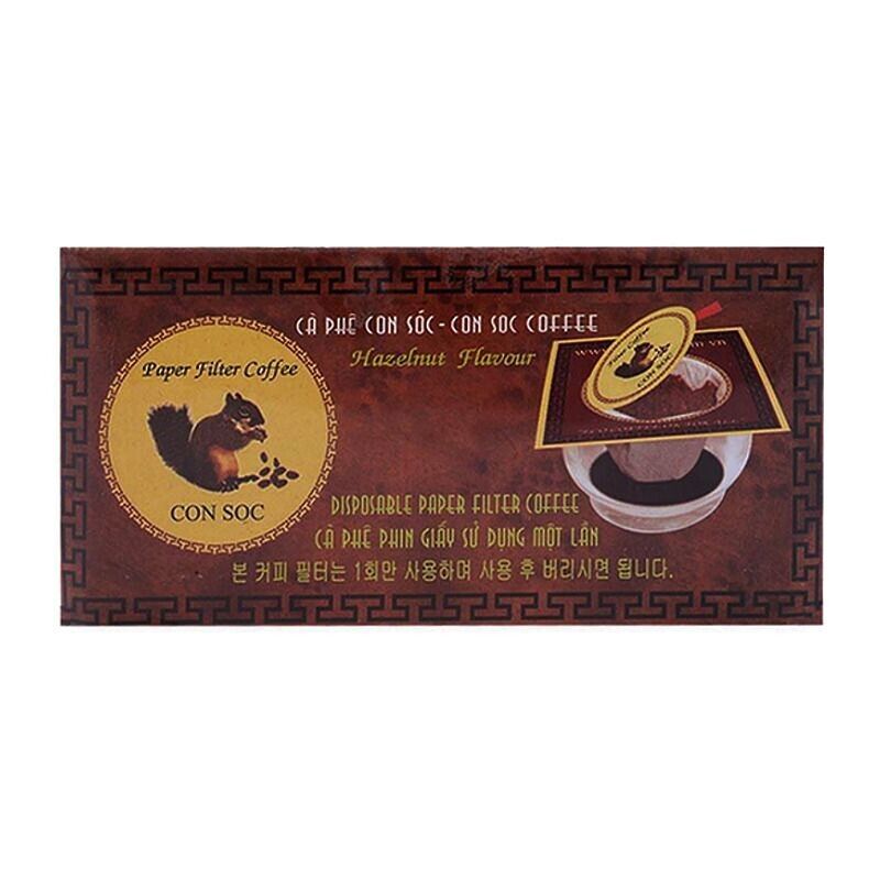 Vietnam Con Soc Ground Coffee Box Paper Filter Coffee Variety Flavours