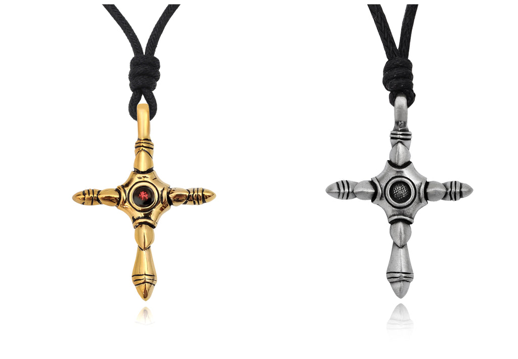 New Bird Claw Cross Silver Pewter Gold Brass Charm Necklace Pendant Jewelry