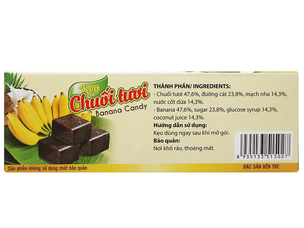 Thanh Binh Vietnamese Coconut Candy & Banana Candy -Vietnam Ben Tre ’s Specialties