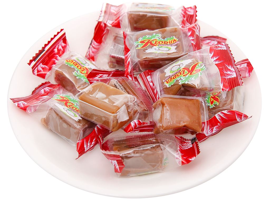 Yen Hoang Coconut Milk Candy With Pandan & Cocoa Flavours 250g