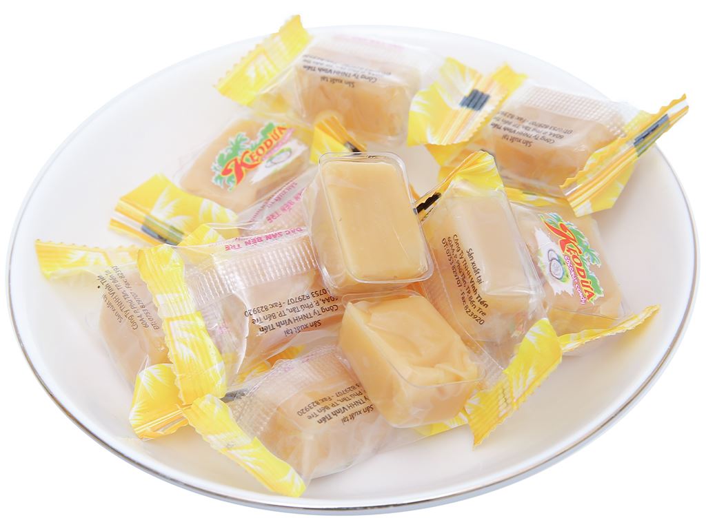 Yen Hoang Coconut Milk Candy With Pandan & Cocoa Flavours 250g