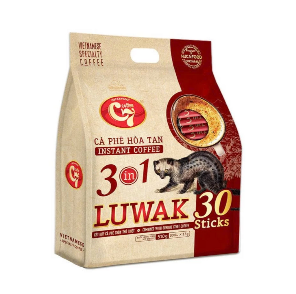 Vietnamese Instant Luwak 3in1 Special Coffee 306 Grams/510Grams VietsWay USA Seller