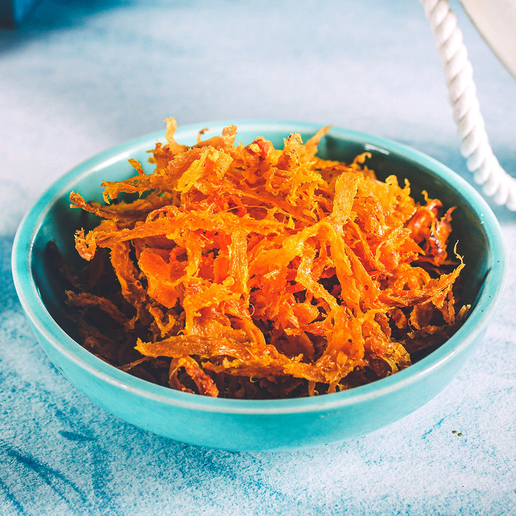 Yumsea Seafood Delicacies Anchovy Jerky/Sesame Sardine Jerky/Squid Jerky Jar