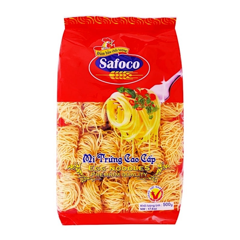 Safoco Vietnamese Egg Noodles & Vegetable Noodles Premium Quality