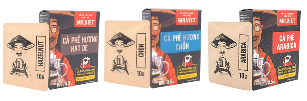 MR. VIET Coffee Vietnamese Ground Drip Coffee Arabica Robusta Box 100g VietsWay