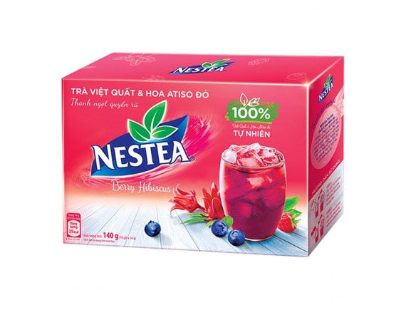 Nestea Instant Tea - Fruits & Berry Hibiscus, Lemon, Jasmine Flavour - Fresh, Sweet Tea