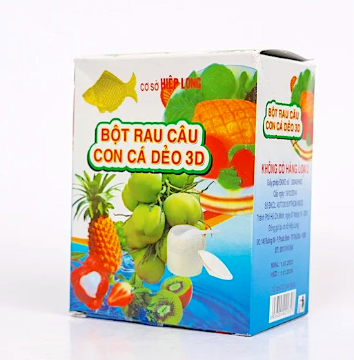 Hiep Long Agar Jelly Powder Bột Rau Câu Con Cá Dẻo Hiep Long Agar Jelly Powder - Made In Viet Nam - Crisp jelly