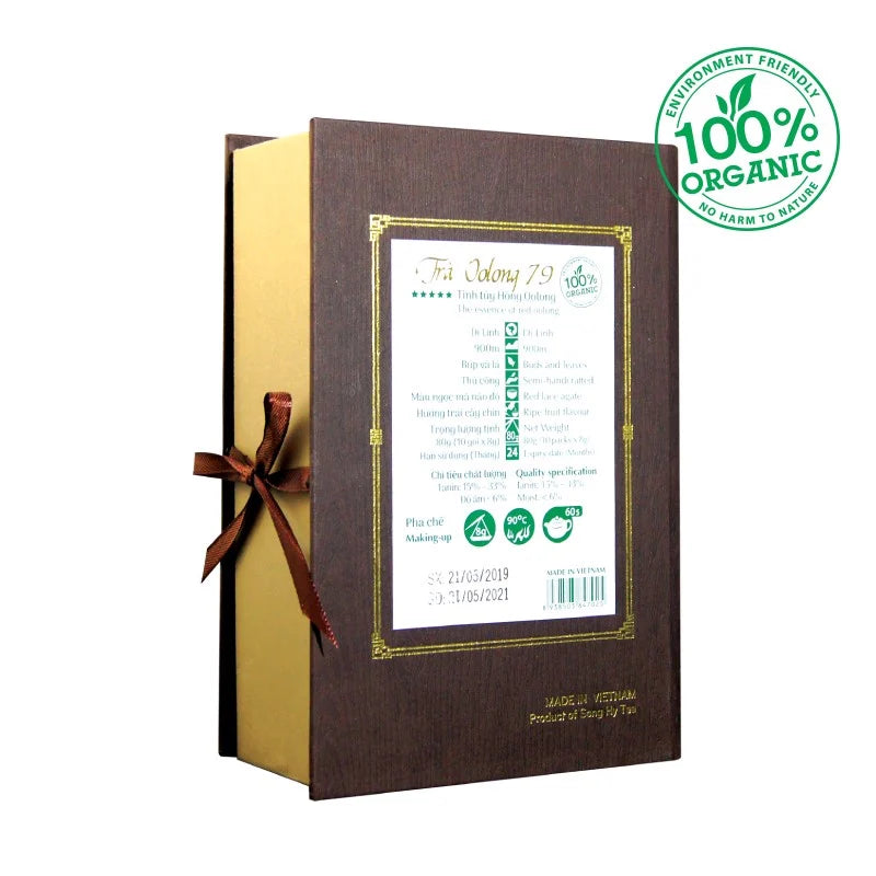 Song Hy Tea - Oolong Tea 79- The Esence Of Red Oolong- The 6 Splendid Vietnamese Tea