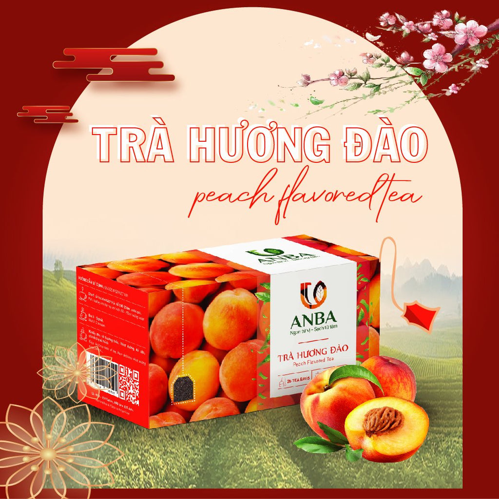 ANBA Tea Bags 25 Count Naturally Caffeine-Free Pure & Handpicked Herbal Infusion With Variety Flavors
