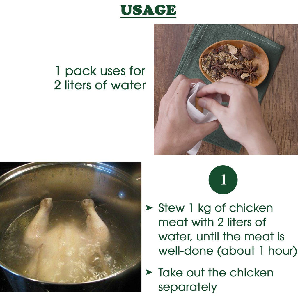 DH Food Dh Foods Bun/ Pho Spice Packet Soup Seasoning | Making Vietnamese Food