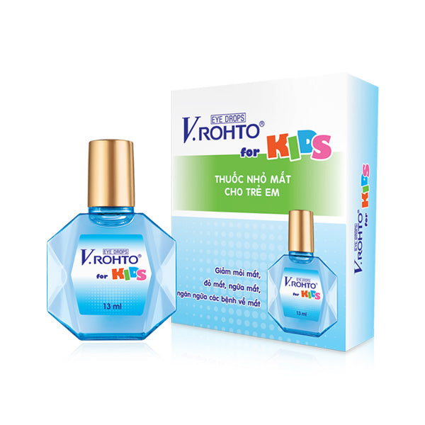 V.Rohto Eye Drops Supplement with Vitamins, Reduce Dryness, Improve Visual Decline, Moisturize, and Supplement Nutrients