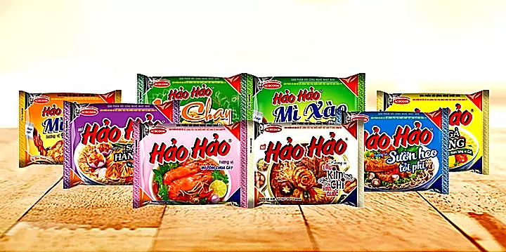 Vietnamese Instant Noodles Variety Flavor Hao Hao Acecook VietsWay USA seller
