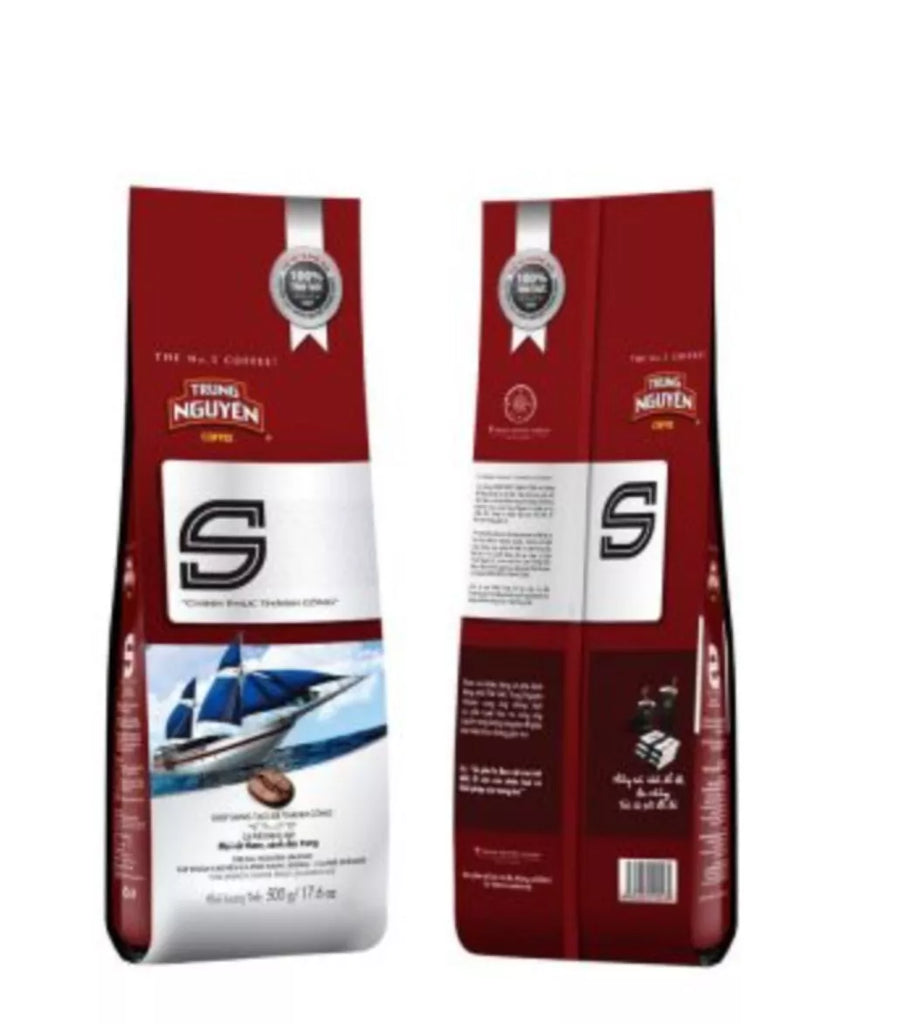 Trung Nguyen Vietnamese Ground Coffee N/ S/ I Styles Vietnam 500g/17.6 oz Bag