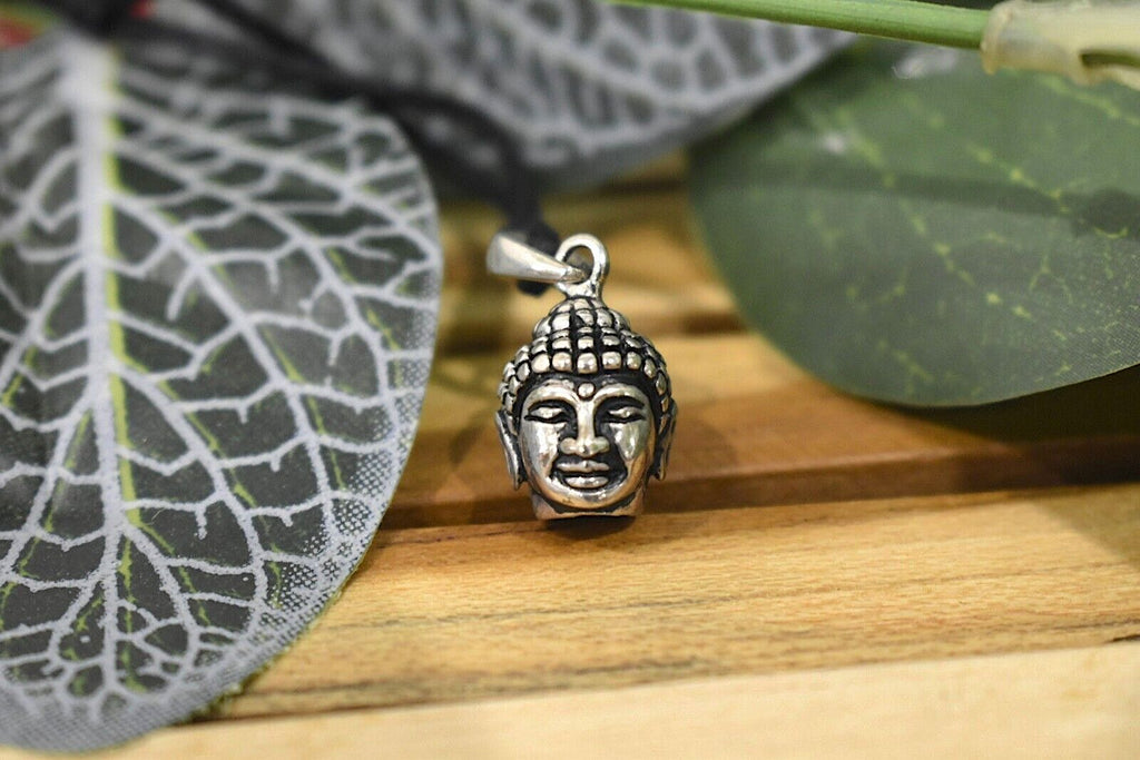 Unique Buddha Sterling-silver Pewter Brass Charm Necklace Pendant Jewelry