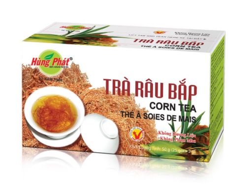 Hung Phat Tea - Artichoke , Pure Turmeric, Corn, Seaweed, Lotus Plumule Flavours