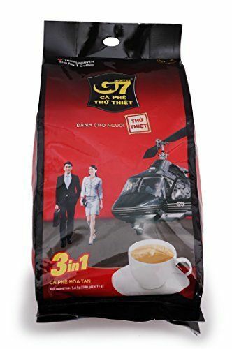 G7 3-In-1 Instant Vietnamese Coffee 100/50 or 21 Packets Imported from Vietnam