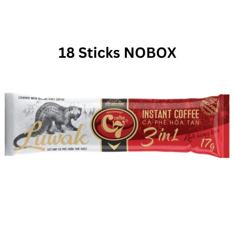 Vietnamese Instant Luwak 3in1 Special Coffee 306 Grams/510Grams VietsWay USA Seller
