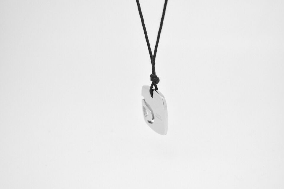 Double Heart Stainless Steel Necklace Pendant Jewelry