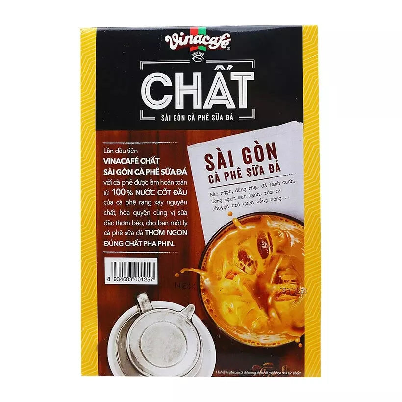 Vinacafe Chat Sai Gon Instant Iced Coffee Condensed Milk 290g VietsWay Seller