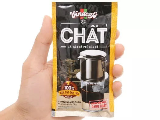 Vinacafe Chat Sai Gon Instant Iced Coffee Condensed Milk 290g VietsWay Seller