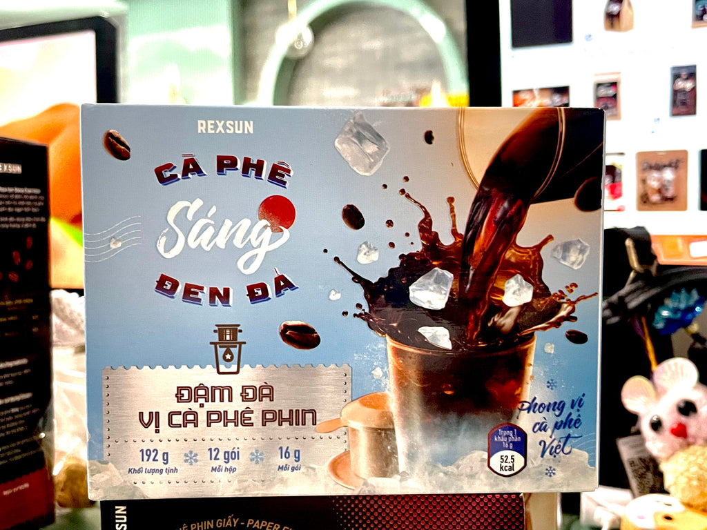 Rexsun Sang Coffee - Iced Milk 3IN1 Coffee & Black Iced Coffee 216g & 192g