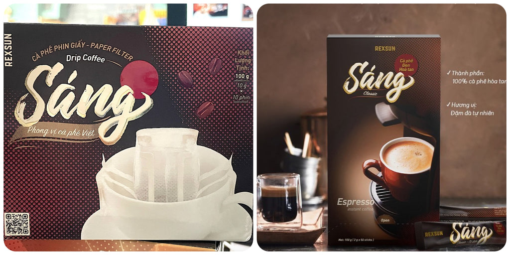 Rexsun Sang Coffee - Instant Coffee Classic & Paper Filter Coffee 100g