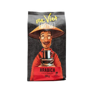 MR. VIET Coffee Vietnamese Coffee Bean Arabica Robusta Flavors 250 500g VietsWay