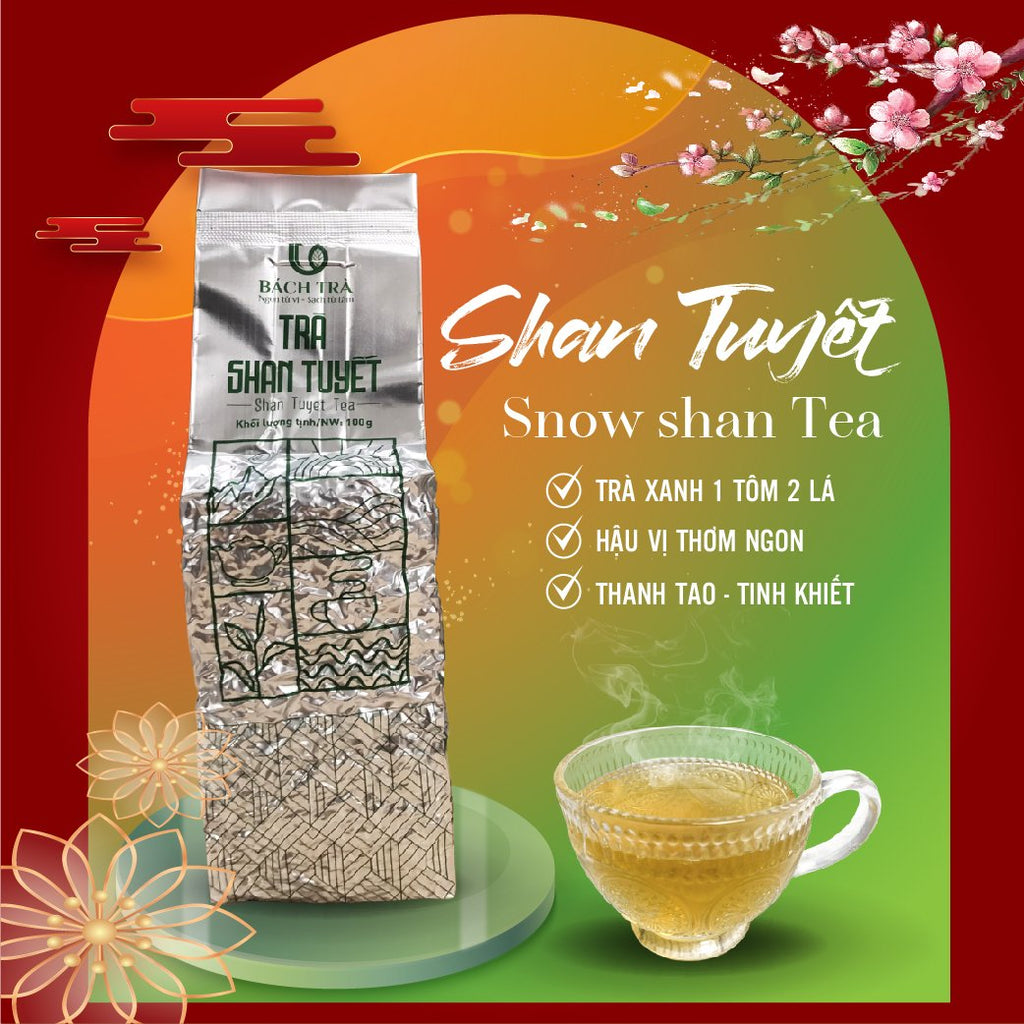 Bach Tra Tea Bags Naturally Caffeine-Free Pure & Handpicked Herbal Infusion 100g/200g