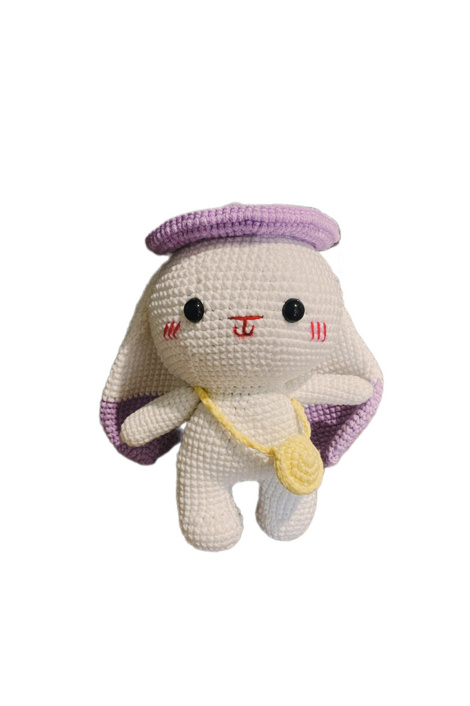 Handmade Knitting Stuffed Stuffed Crochet Rabbit Doll VAC | ๐๐๐๐ง๐ข๐ง๐ ๐๐ฎ๐ฅ ๐๐ข๐๐ญ ๐
๐จ๐ซ ๐๐จ๐ฏ๐๐ ๐๐ง๐๐ฌ