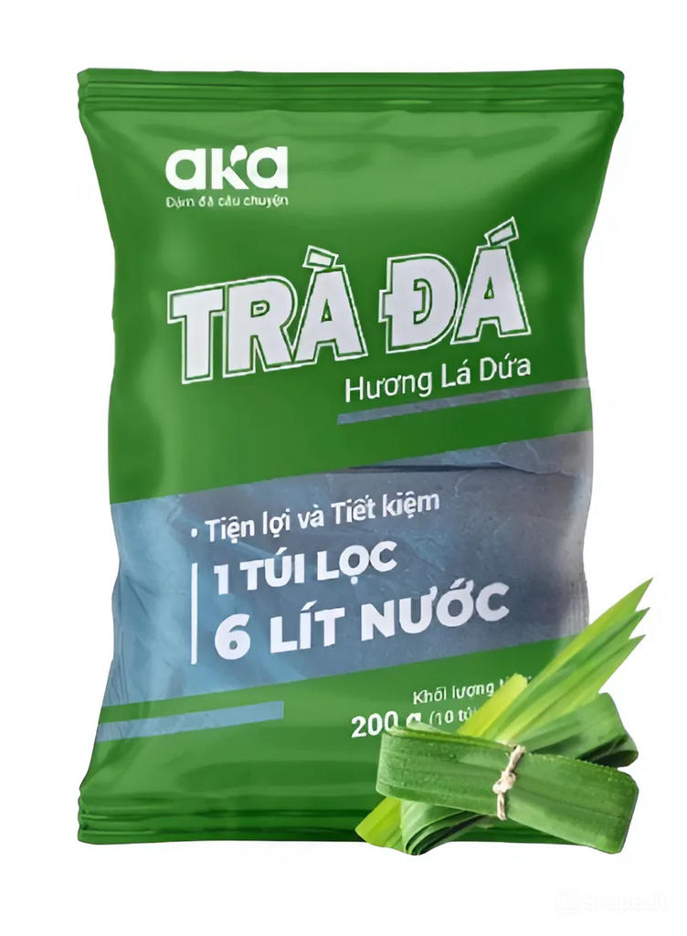 Vietnamese Iced Green Tea Bags Panda Leaf/ Jasmine Scent 200G New Trend