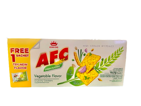 KINH DO - AFC Crunchy Cracker - Vegetable, Wheat, Seaweed Flavours