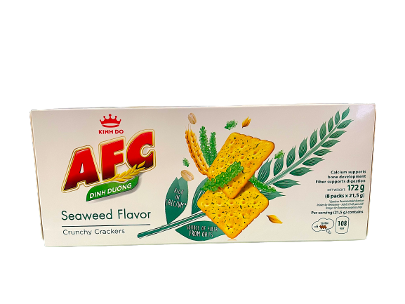 KINH DO - AFC Crunchy Cracker - Vegetable, Wheat, Seaweed Flavours