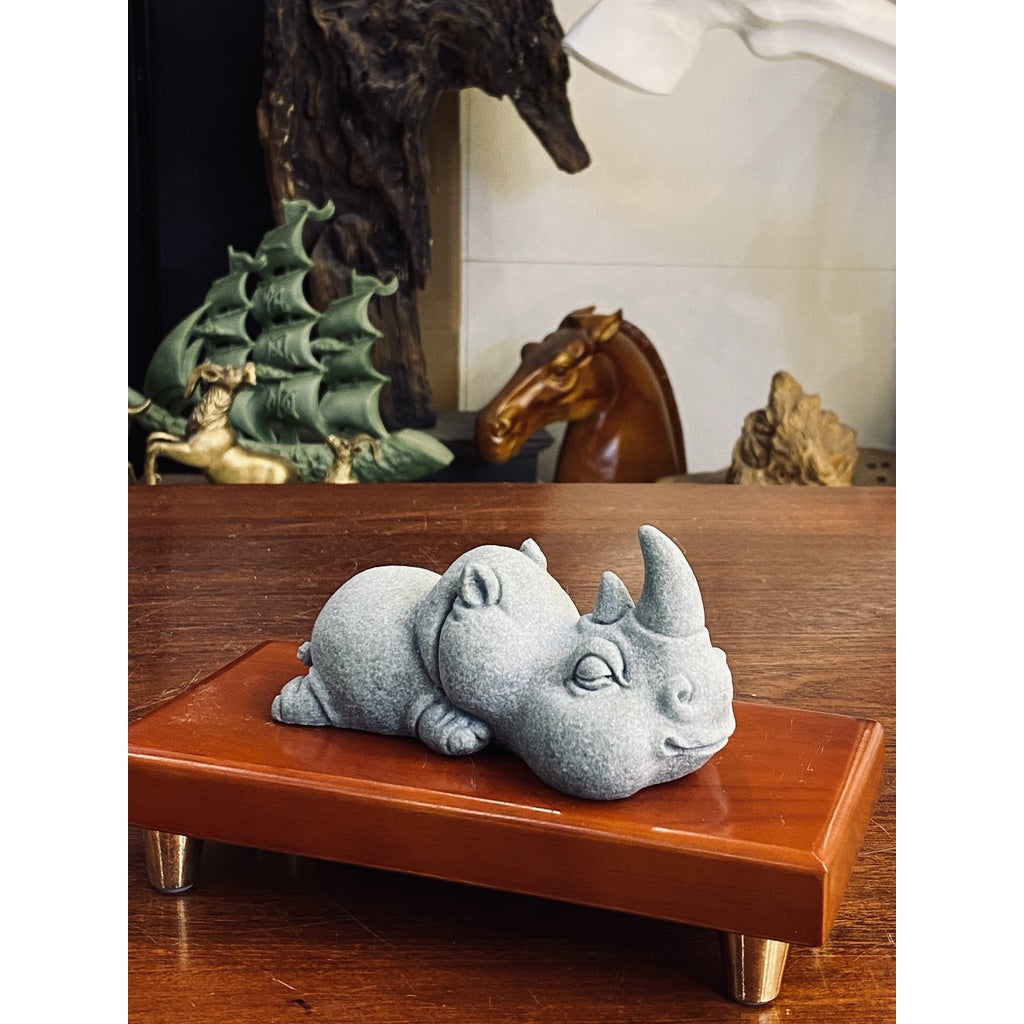Cute Artificial Animal Sleep For Desk Decoration And Meaningful Gifts.
